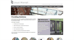 Desktop Screenshot of lloydworrall.co.uk